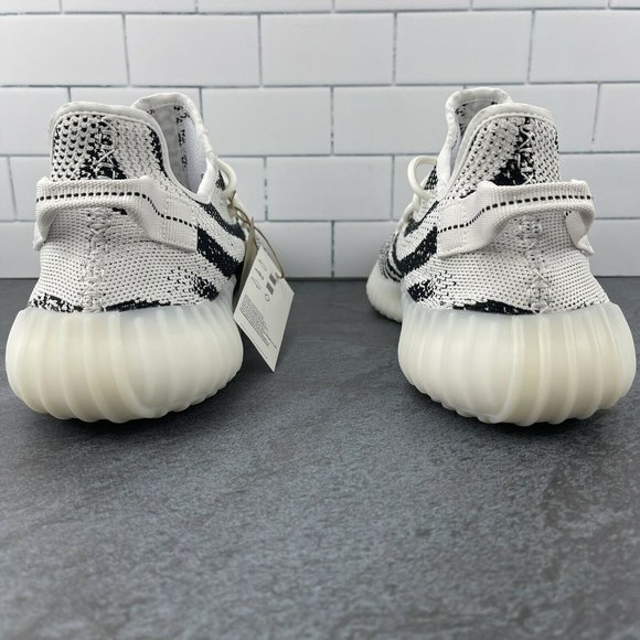 Adidas Yeezy Boost 350 v2 Zebra Size 11 Mens White Core Black Red Retro YZY SPLY - Picture 8 of 12